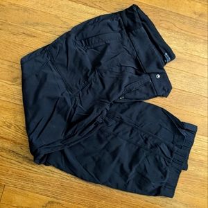 Athleta Trekkie Joggers, black, size 12